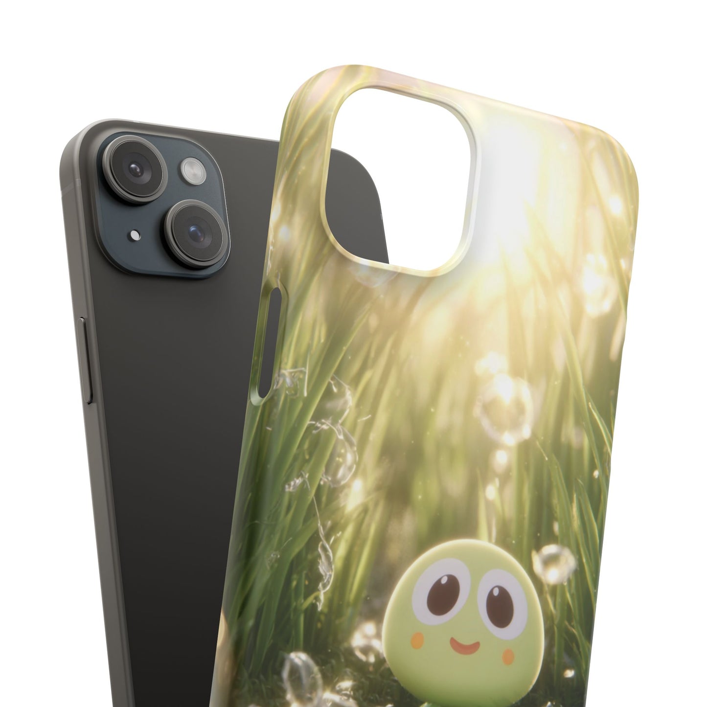 Cute Nature-Inspired Snap Case, Cartoon Phone Cover, Eco-Friendly Gift, Fun Accessory, Personalized Phone Case, Nature Lover's Gift